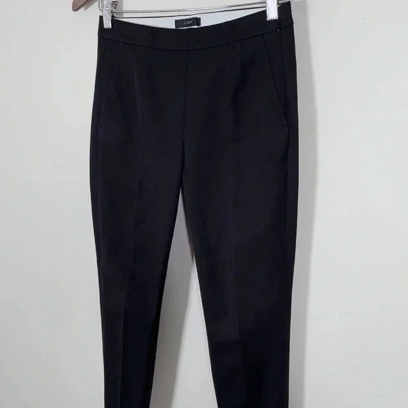J.CREW Martie  Black Crop Pants - Picture 3 of 12